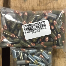 Image of 9mm Luger pistol ammunition at AmmoMan.com.