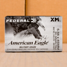 Image detailing the brass case on the Federal ammunition.