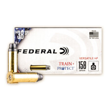 Image of Federal 38 Special pistol ammunition.