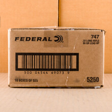  rounds of .22 Long Rifle ammunition for sale at AmmoMan.com.