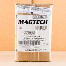 Photo of 9mm Luger Jacketed Soft-Point (JSP) ammo by Magtech for sale at AmmoMan.com.