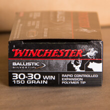 Image of Winchester 30-30 Winchester rifle ammunition.