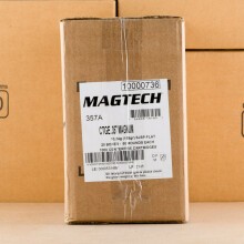 Photo of 357 Magnum Semi-Jacketed Soft-Point (SJSP) ammo by Magtech for sale at AmmoMan.com.