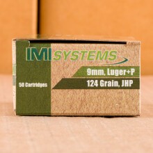 Photo of 9mm Luger JHP ammo by Israeli Military Industries for sale at AmmoMan.com.