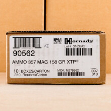 Image of Hornady 357 Magnum pistol ammunition.