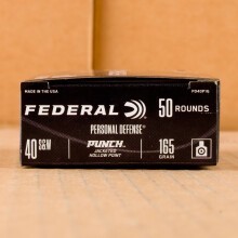 An image of .40 Smith & Wesson ammo made by Federal at AmmoMan.com.