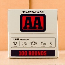 Photograph of Winchester 12 Gauge #8 shot for sale at AmmoMan.com