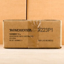 Photo of 223 Remington Polymer Tipped ammo by Winchester for sale.