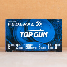 Photograph of Federal 12 Gauge #8 shot for sale at AmmoMan.com