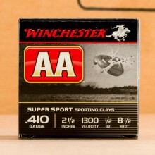  rounds ideal for shooting clays.