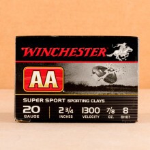 Photograph of Winchester 20 Gauge #8 shot for sale at AmmoMan.com