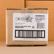 A photo of a box of Independence ammo in .40 Smith & Wesson.
