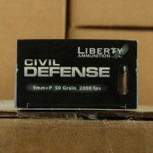 Image of 9mm Luger pistol ammunition at AmmoMan.com.