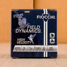 Great ammo for upland bird hunting, these Fiocchi rounds are for sale now at AmmoMan.com.