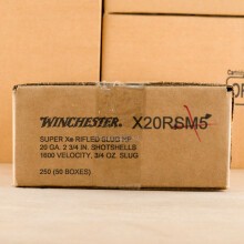 Photograph of Winchester 20 Gauge Rifled Slug for sale at AmmoMan.com