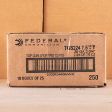Great ammo for shooting clays, these Federal rounds are for sale now at AmmoMan.com.