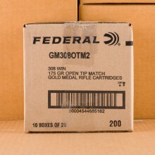 Photo of 308 / 7.62x51 Open Tip Match ammo by Federal for sale.
