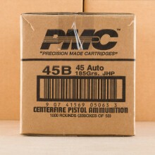 An image of .45 Automatic ammo made by PMC at AmmoMan.com.