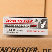 A photo of a box of Winchester ammo in 30.06 Springfield.