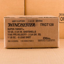 Great ammo for shooting clays, target shooting, these Winchester rounds are for sale now at AmmoMan.com.