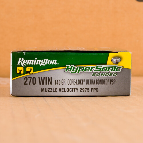 270 Win Ammo at AmmoMan.com - Remington HyperSonic Bonded
