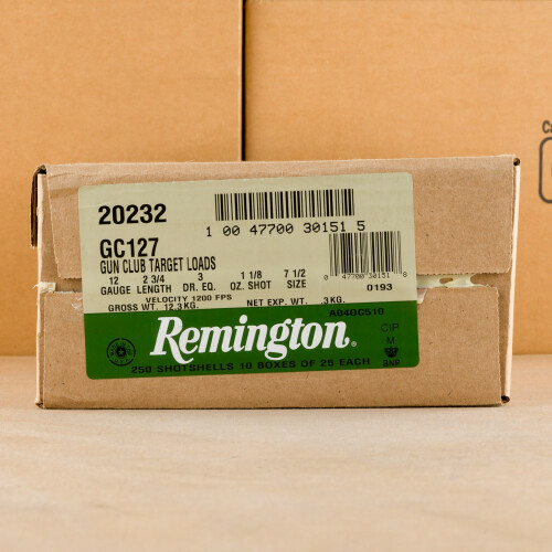 remington gun club shot shells