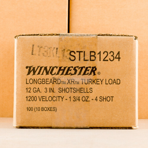 12 Gauge Ammo - 10 Rounds of Long Beard XR 3