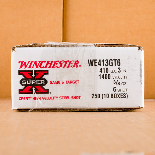 希少　ビンテージ USA製 B-6 US SHEEPSKIN Lサイズ程度 410 Bore Ammo - 250 Rounds of 3” 3/8 oz. #6 Steel Shot by